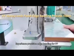 Quá trình dán băng bên cạnh tấm PP Honeycomb