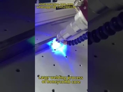 Đào điểm 8.2mm kích thước tế bào kim loại thép không gỉ Honeycomb Air Straightener