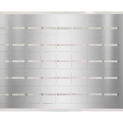 Màn hình bộ lọc điện tĩnh vi mô 90mm dày tiêu chuẩn cho các ống thông gió khác nhau
