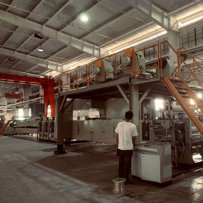 Máy sản xuất dây chuyền sản xuất liên tục nhôm Honeycomb Composite Panel Honeycomb