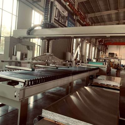 Máy sản xuất liên tục Honeycomb Aluminum Honeycomb Composite Board
