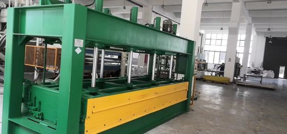 Máy nén nóng dầu nóng hợp chất để làm cho bảng honeycomb