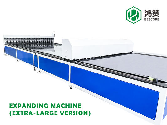Máy mở rộng lõi nhựa nhôm với loại chân tự động