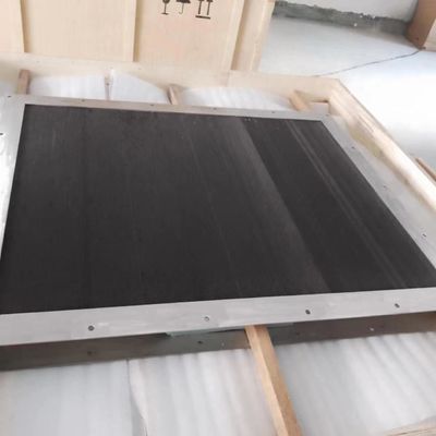 Kích thước 1250 * 2000mm Địa điểm hàn thép không gỉ Thanh hoa cho đường hầm gió