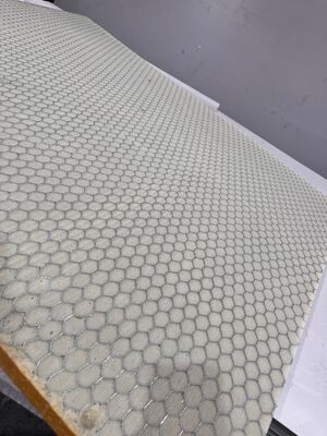 Chiều dài bên 6 ~ 15mm Hạt nhôm Honeycomb với vật liệu bọt