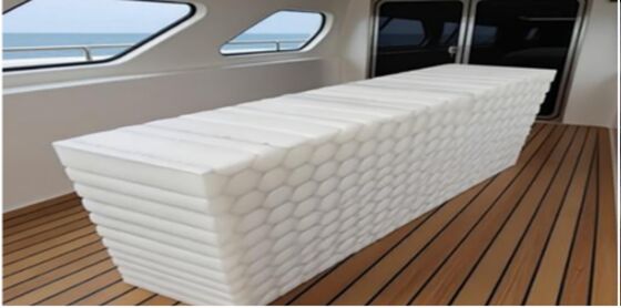 500mm Extra dày nhôm Honeycomb lõi với vật liệu bọt