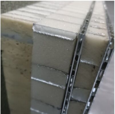 100~500mm Extra Thick Aluminium Honeycomb Core With Foam Materials Sandwich Panel