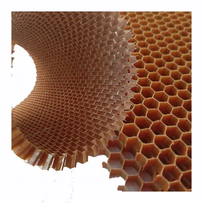 3.2mm 4.8mm Kích thước tế bào Hàng không vũ trụ Aramid Honeycomb Core Kháng ăn mòn xuất sắc