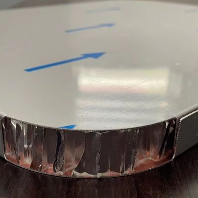 PVDF Lớp phủ Aluminium Honeycomb Board cho bức tường rèm và xây dựng