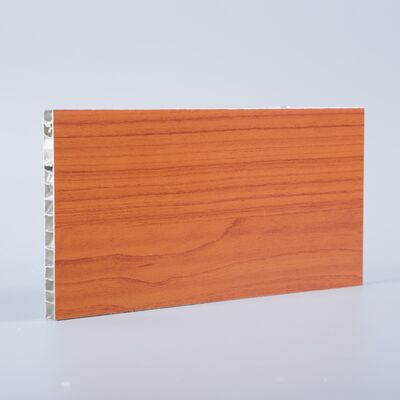 5 ~ 100mm Độ dày nhôm Honeycomb tấm cho bức tường rèm xây dựng thụ động
