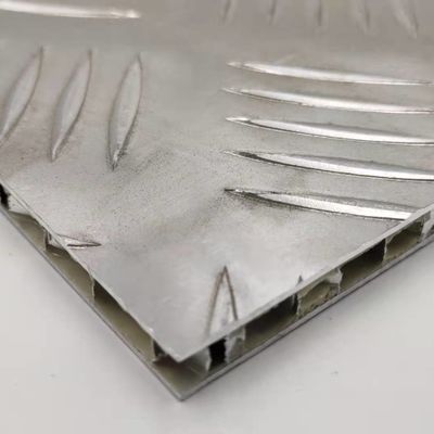 Anti Skid Aluminium Honeycomb sàn tấm 1300x2000mm